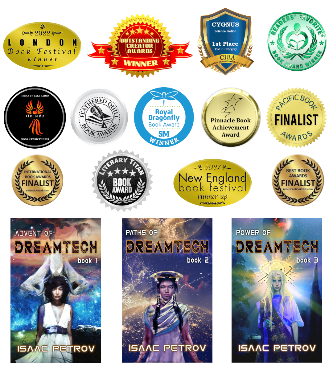 13-time award-winning Dreamtech Trilogy